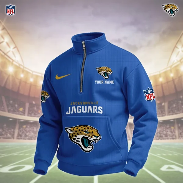 Jacksonville Jaguars Pullover Half Zipper - Image 4