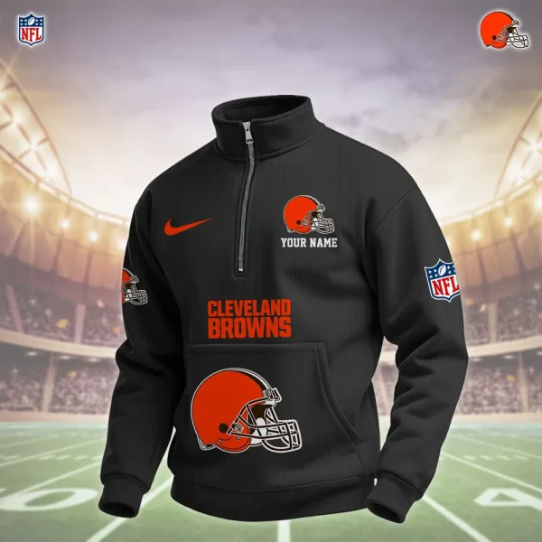 Cleveland Browns Pullover Half Zipper - Image 5