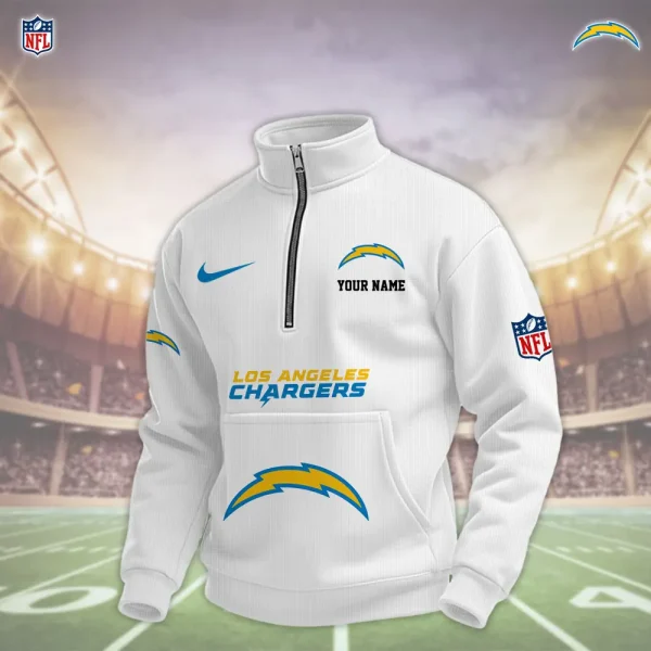 Los Angeles Chargers Pullover Half Zipper - Image 2