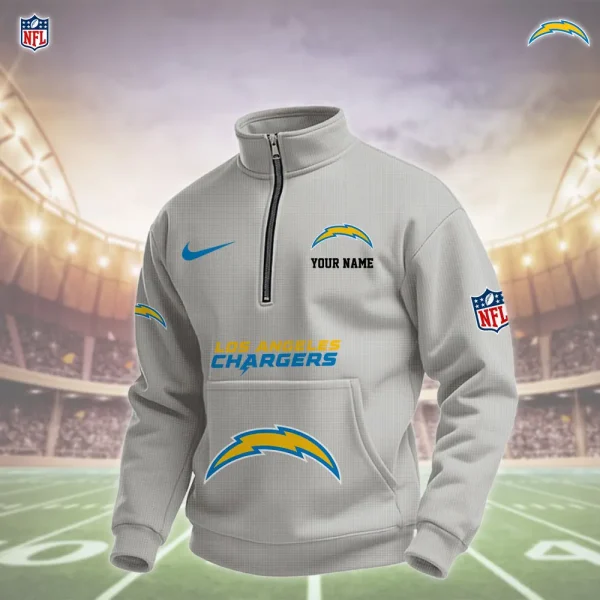 Los Angeles Chargers Pullover Half Zipper - Image 4