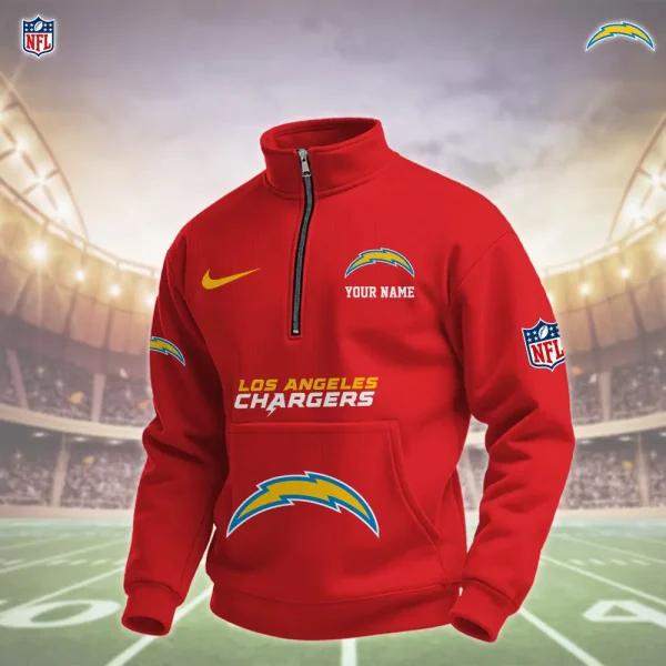 Los Angeles Chargers Pullover Half Zipper - Image 7