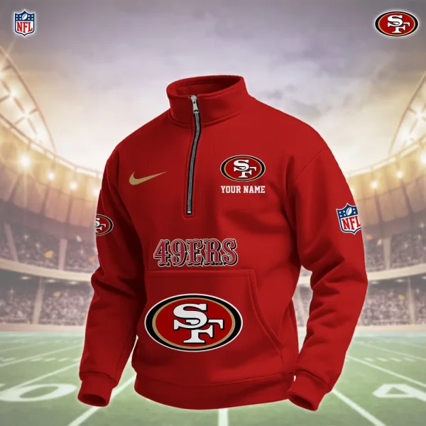 San Francisco 49ers Pullover Half Zipper