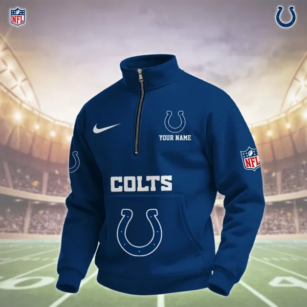 Indianapolis Colts Pullover Half Zipper