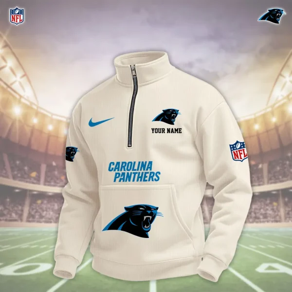 Carolina Panthers Pullover Half Zipper - Image 3