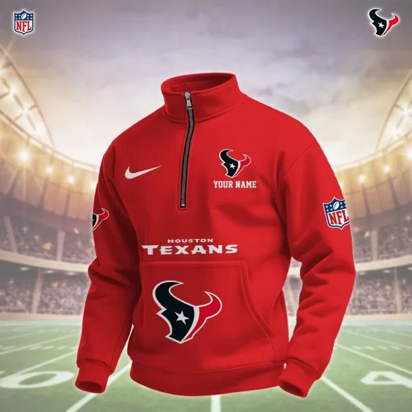 Houston Texans Pullover Half Zipper - Image 4
