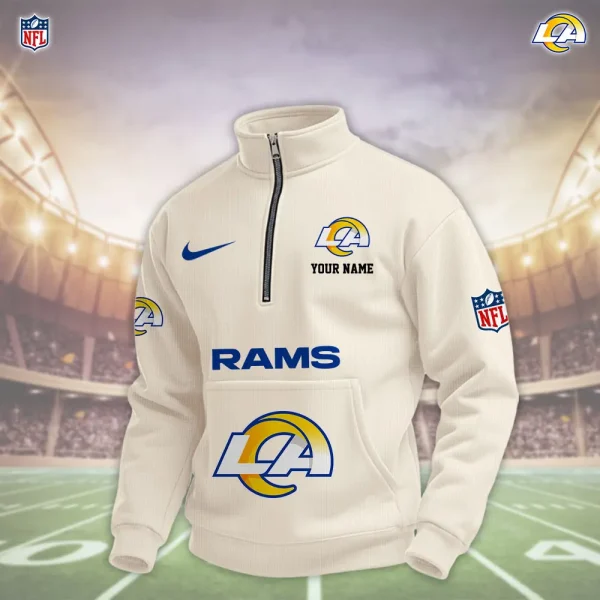 Los Angeles Rams Pullover Half Zipper - Image 3