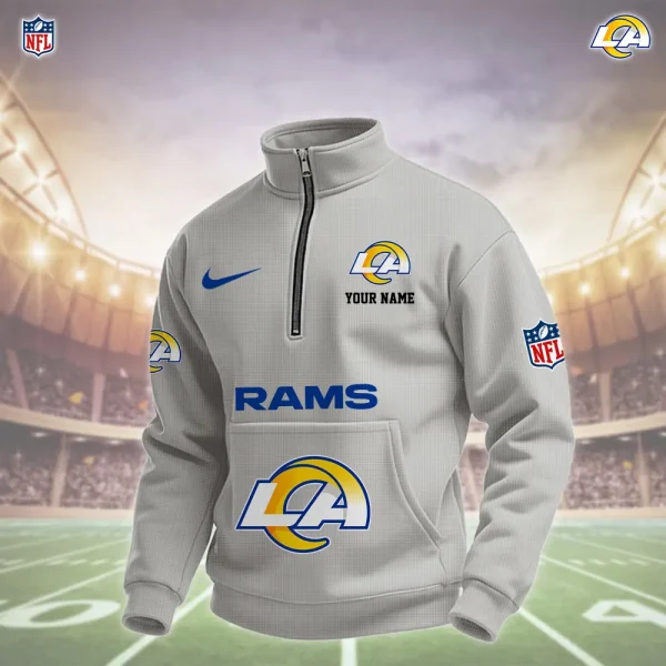 Los Angeles Rams Pullover Half Zipper - Image 4