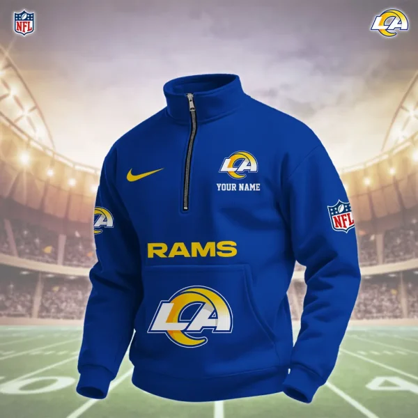 Los Angeles Rams Pullover Half Zipper - Image 7