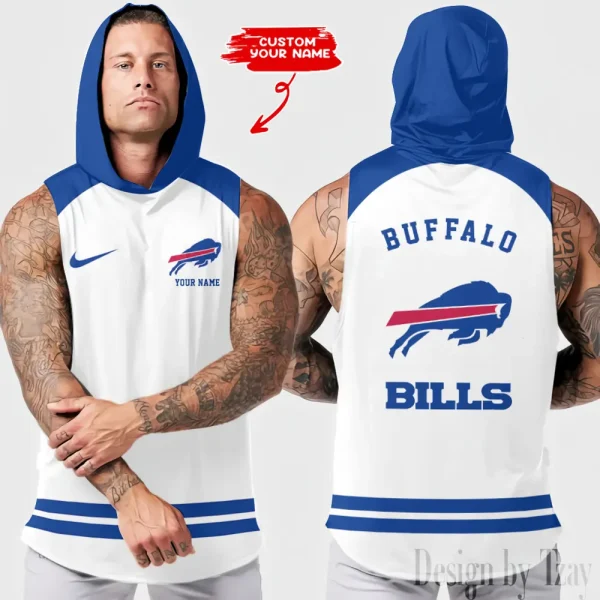 Buffalo Bills Sleeveless Pullover Hoodie Trending 2025 AZHTT239