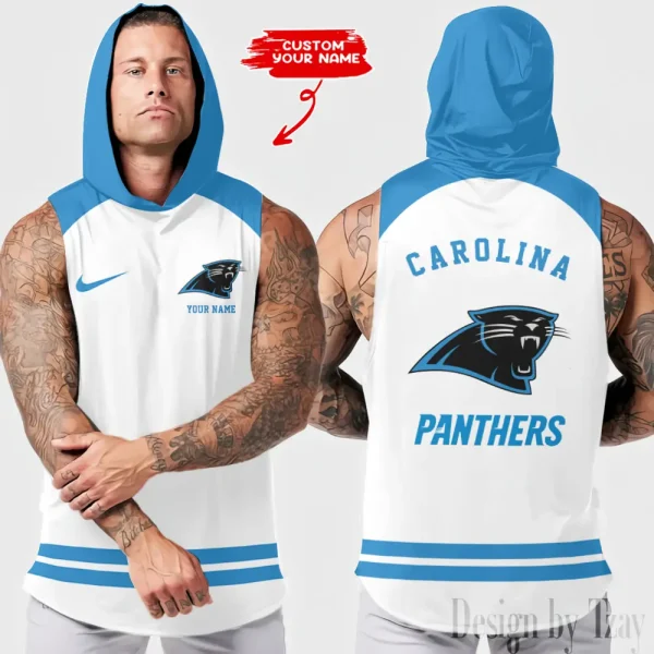 Carolina Panthers Sleeveless Pullover Hoodie Trending 2025 AZHTT240