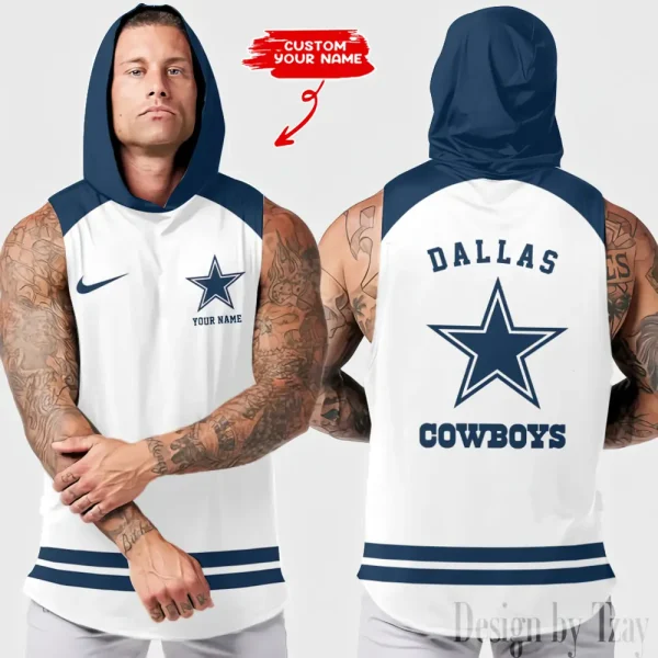 Dallas Cowboys Sleeveless Pullover Hoodie Trending 2025 AZHTT244