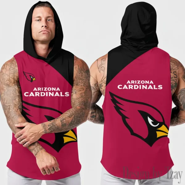 Arizona Cardinals Sleeveless Pullover Hoodie Trending 2025 AZHTT269