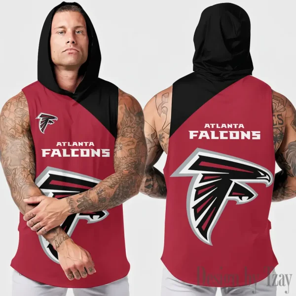 Atlanta Falcons Sleeveless Pullover Hoodie Trending 2025 AZHTT270