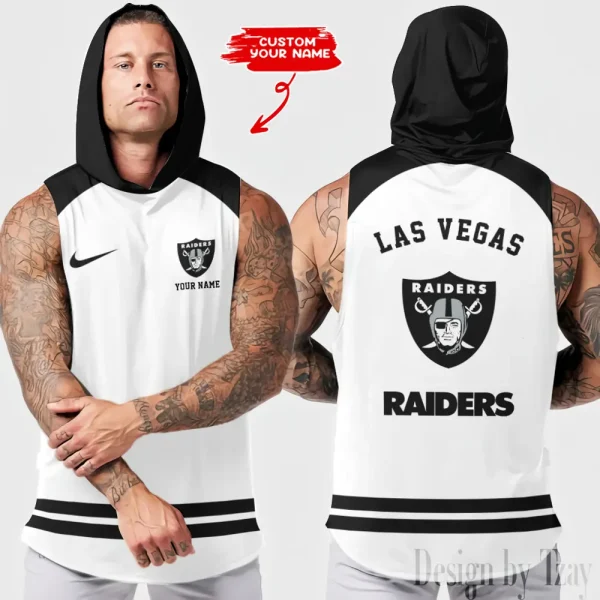 Las Vegas Raiders Sleeveless Pullover Hoodie Trending 2025 AZHTT252