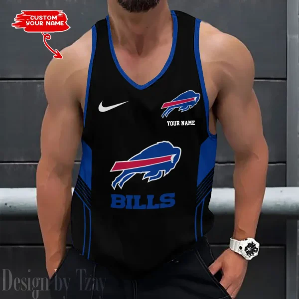 Buffalo Bills 3D Printed Sleeveless Sport Tank Top Shirt New Style 2025 AZTTS142
