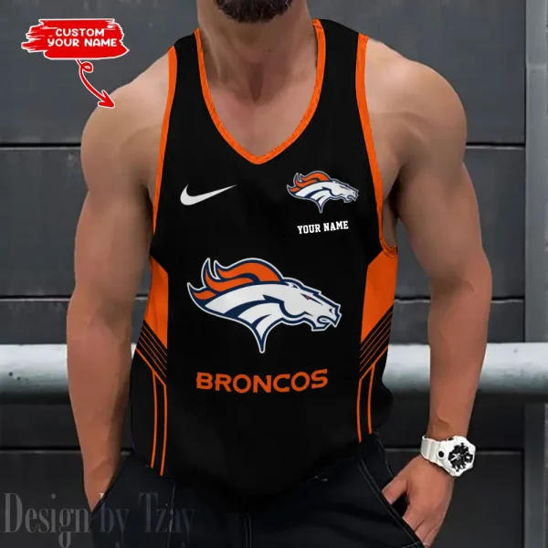 Denver Broncos 3D Printed Sleeveless Sport Tank Top Shirt New Style 2025 AZTTS148