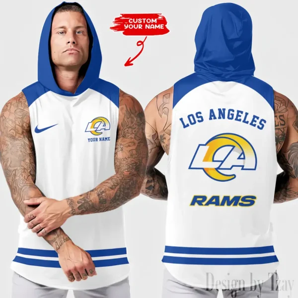 Los Angeles Rams Sleeveless Pullover Hoodie Trending 2025 AZHTT254
