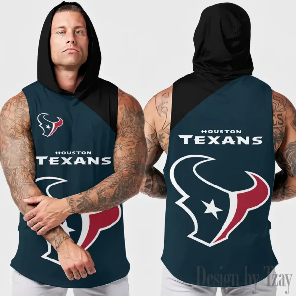 Houston Texans Sleeveless Pullover Hoodie Trending 2025 AZHTT290