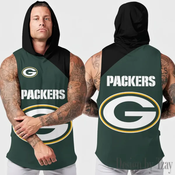 Green Bay Packers Sleeveless Pullover Hoodie Trending 2025 AZHTT291