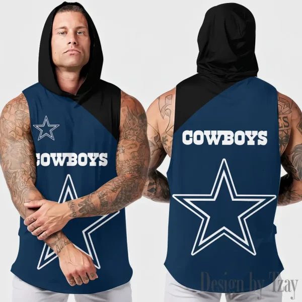 Dallas Cowboys Sleeveless Pullover Hoodie Trending 2025 AZHTT294
