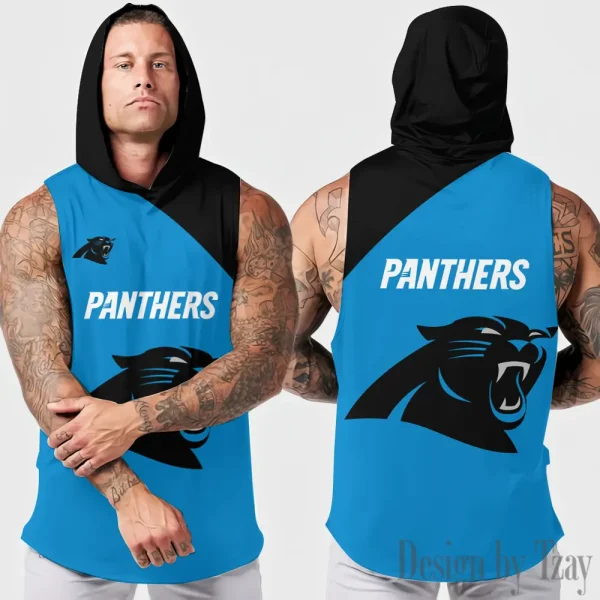 Carolina Panthers Sleeveless Pullover Hoodie Trending 2025 AZHTT298