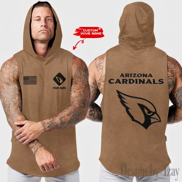 Arizona Cardinals Sleeveless Pullover Hoodie Trending 2025 AZHTT301