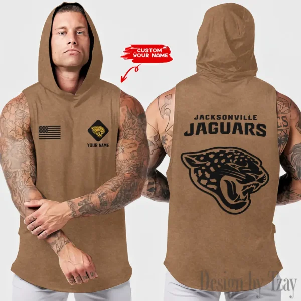 Jacksonville Jaguars Sleeveless Pullover Hoodie Trending 2025 AZHTT315