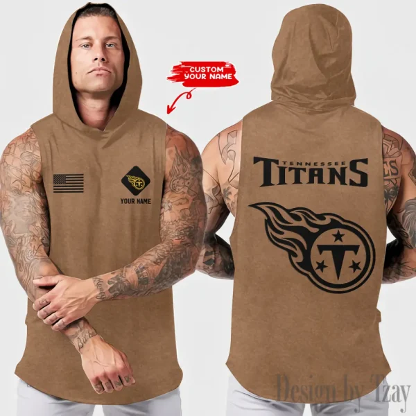 Tennessee Titans Sleeveless Pullover Hoodie Trending 2025 AZHTT329