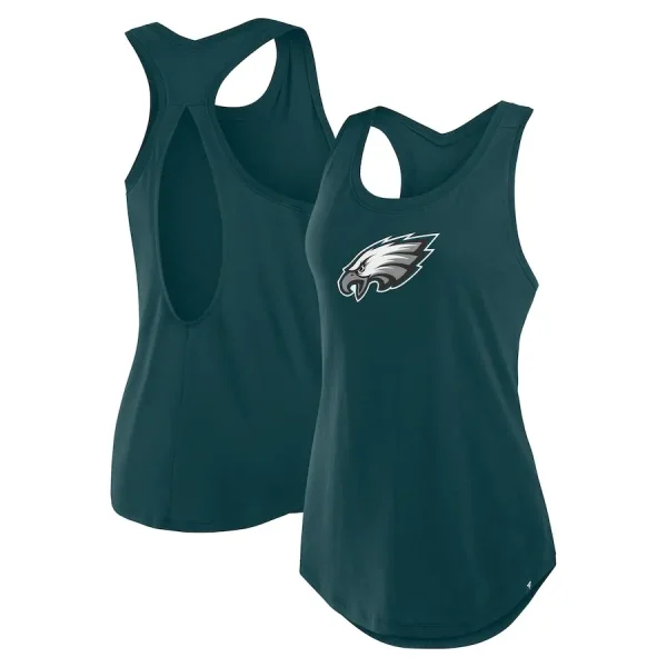 Philadelphia Eagles Fanatics Women's Iron Fan Tank Top