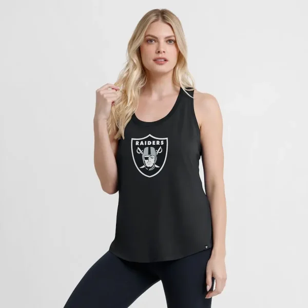 Las Vegas Raiders Fanatics Women's Iron Fan Tank Top - Image 3