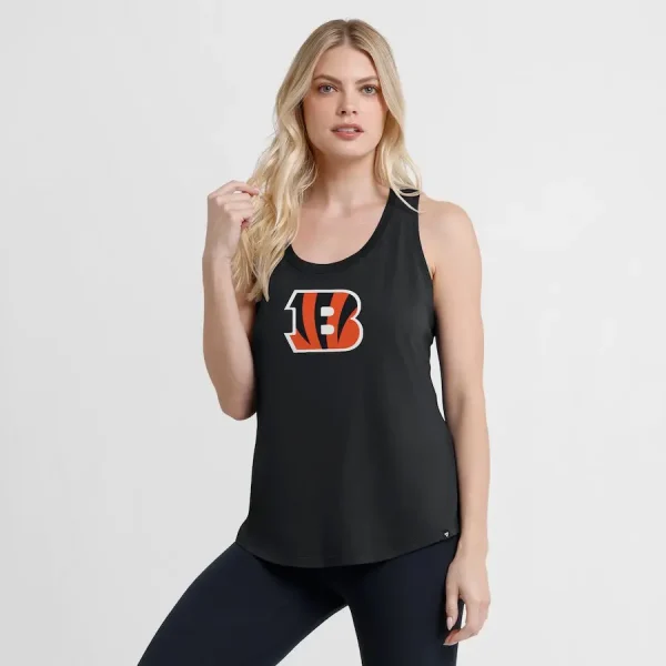 Cincinnati Bengals Fanatics Women's Iron Fan Tank Top - Image 3