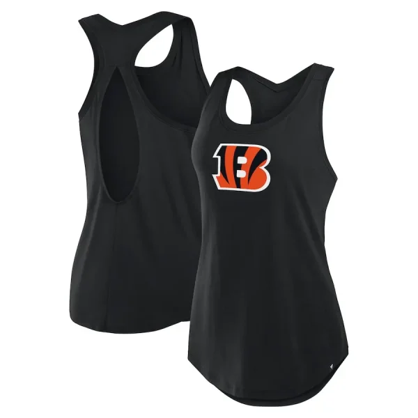 Cincinnati Bengals Fanatics Women's Iron Fan Tank Top