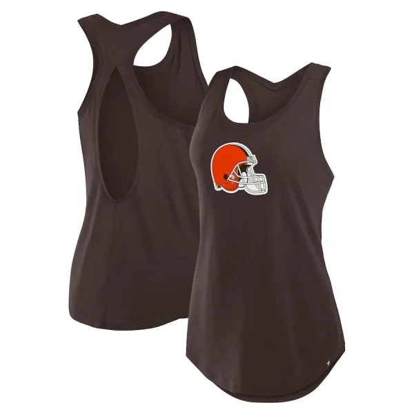 Cleveland Browns Fanatics Women's Iron Fan Tank Top