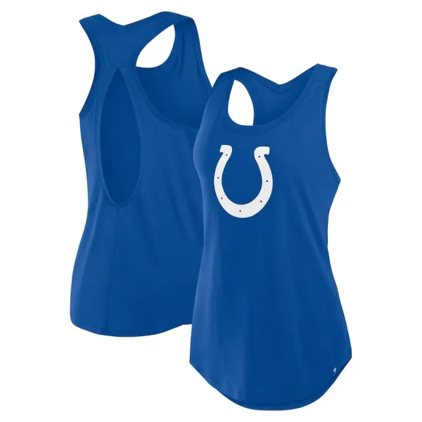 Indianapolis Colts Fanatics Women's Iron Fan Tank Top
