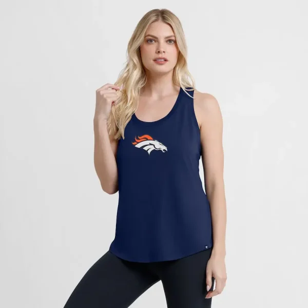 Denver Broncos Fanatics Women's Iron Fan Tank Top - Image 3