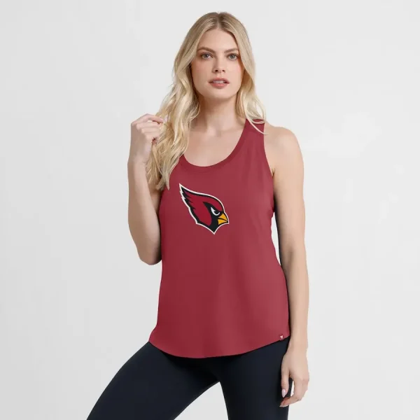 Arizona Cardinals Fanatics Women's Iron Fan Tank Top - Image 3