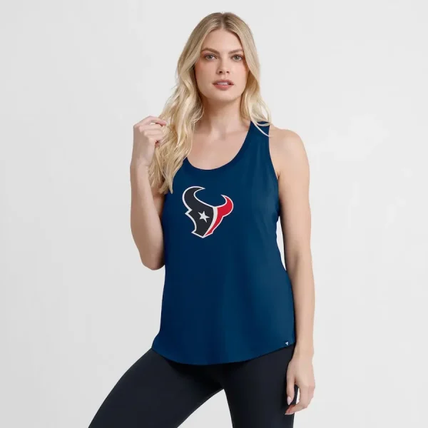 Houston Texans Fanatics Women's Iron Fan Tank Top - Image 3