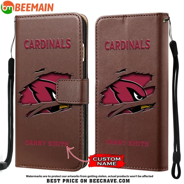 Arizona Cardinals Leather Wallet Phone Case SPTLWPC001 - Image 5