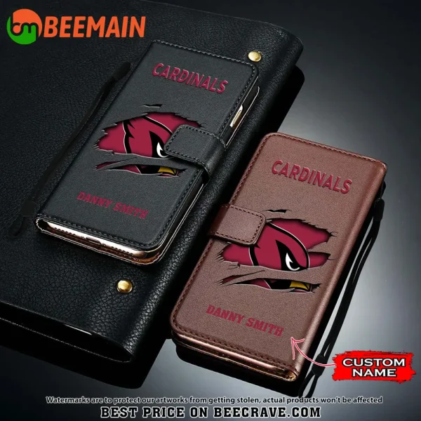 Arizona Cardinals Leather Wallet Phone Case SPTLWPC001 - Image 2