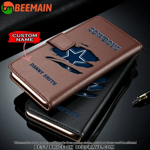 Dallas Cowboys Leather Wallet Phone Case SPTLWPC009