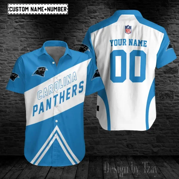 Carolina Panthers Button Shirt Trending 2025   98S031