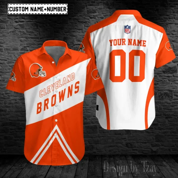 Cleveland Browns Button Shirt Trending 2025   98S034