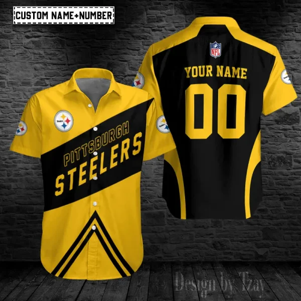 Pittsburgh Steelers Button Shirt Trending 2025   98S053
