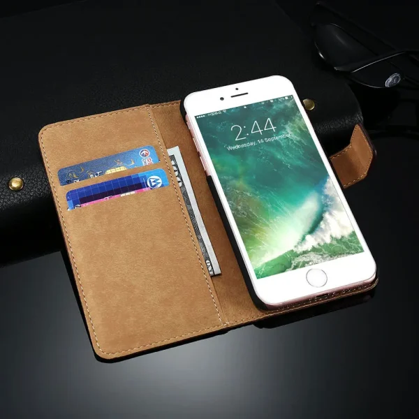 Los Angeles Rams Leather Wallet Phone Case SPTLWPC019 - Image 6