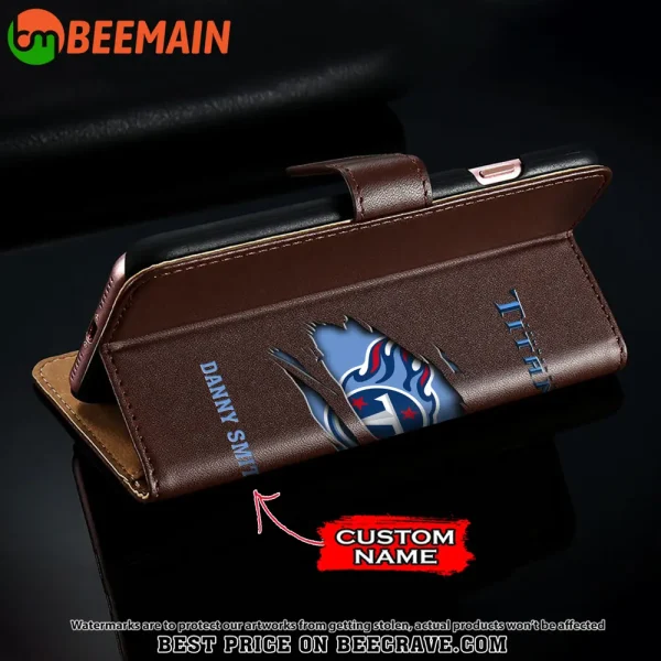 Tennessee Titans Leather Wallet Phone Case SPTLWPC031 - Image 4