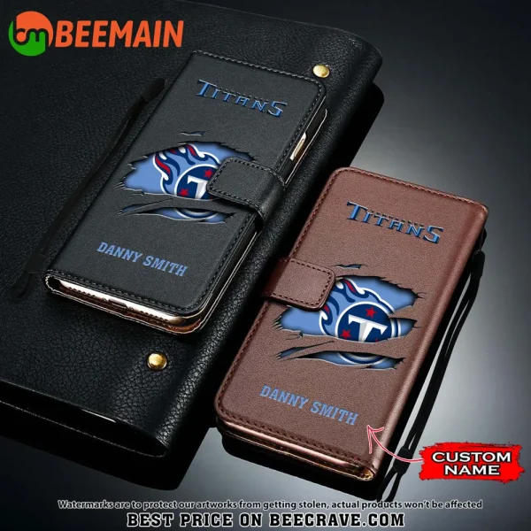 Tennessee Titans Leather Wallet Phone Case SPTLWPC031 - Image 2