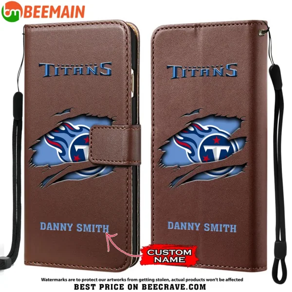 Tennessee Titans Leather Wallet Phone Case SPTLWPC031 - Image 5