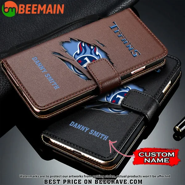 Tennessee Titans Leather Wallet Phone Case SPTLWPC031 - Image 3