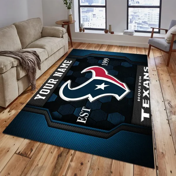 Houston Texans Living Room Carpet Rug - Image 2