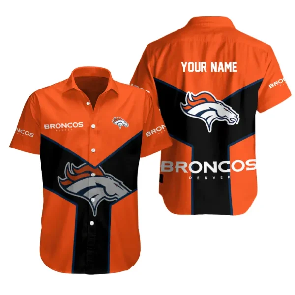 Denver Broncos Button Shirt Trending 2025 AZCBS106